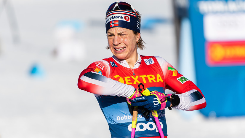 Норвежка Якобсен выиграла масс-старт «Тур де Ски» в Италии, Непряева — шестая