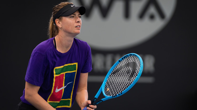 Определились возможные соперницы Шараповой на турнире WTA в Брисбене