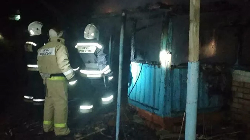 В Ставропольском крае возбудили дело после пожара в жилом доме