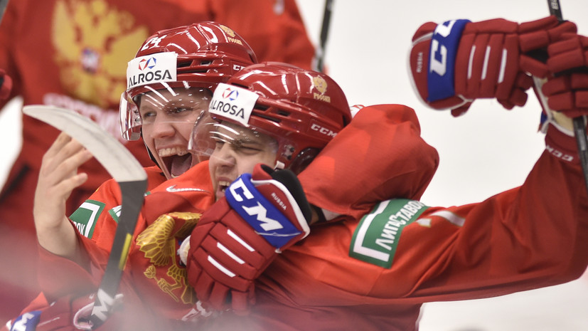 Сборная России по хоккею впервые за четыре года вышла в финал МЧМ