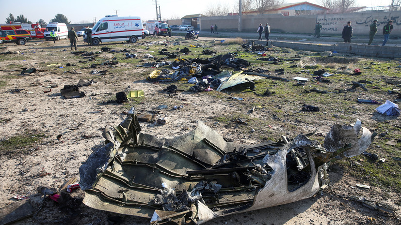 На Украине возбудили уголовное дело после авиакатастрофы в Иране