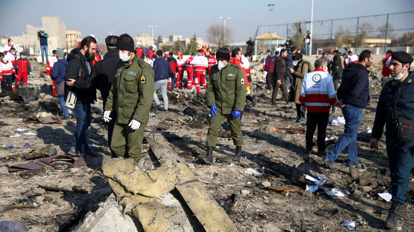 Украина отправит своих экспертов в Иран в связи с крушением самолёта