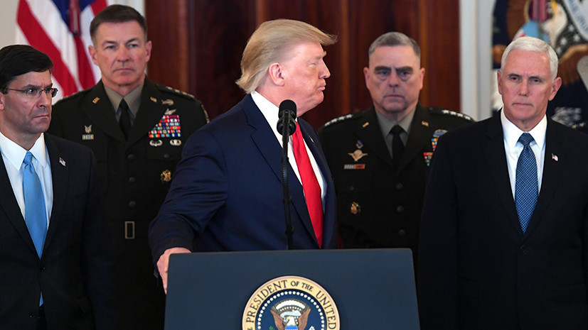 «Трамп хочет выглядеть миротворцем»: как США отреагировали на ракетные удары Ирана по американским базам