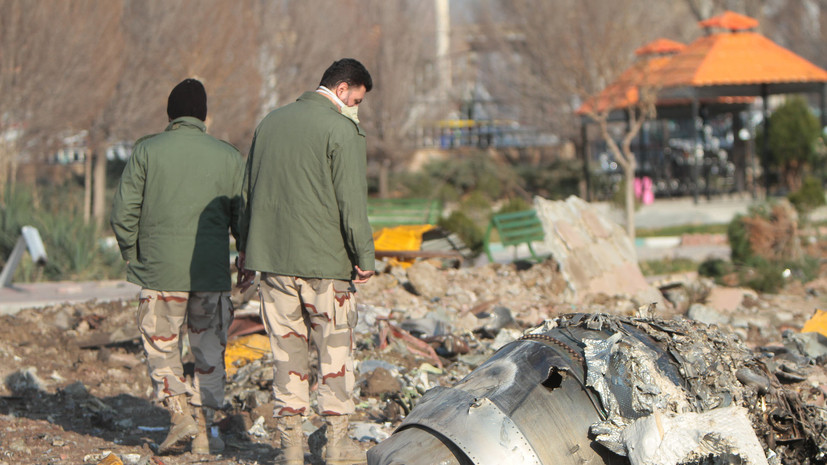 СБУ рассматривает две приоритетные версии авиакатастрофы в Иране