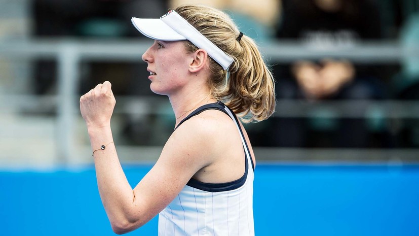 Александрова победила Рыбакину и выиграла турнир WTA в Шэньчжэне