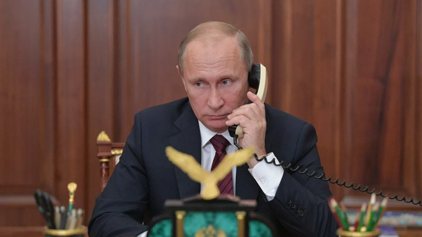 Путин провёл телефонные переговоры с премьером Индии