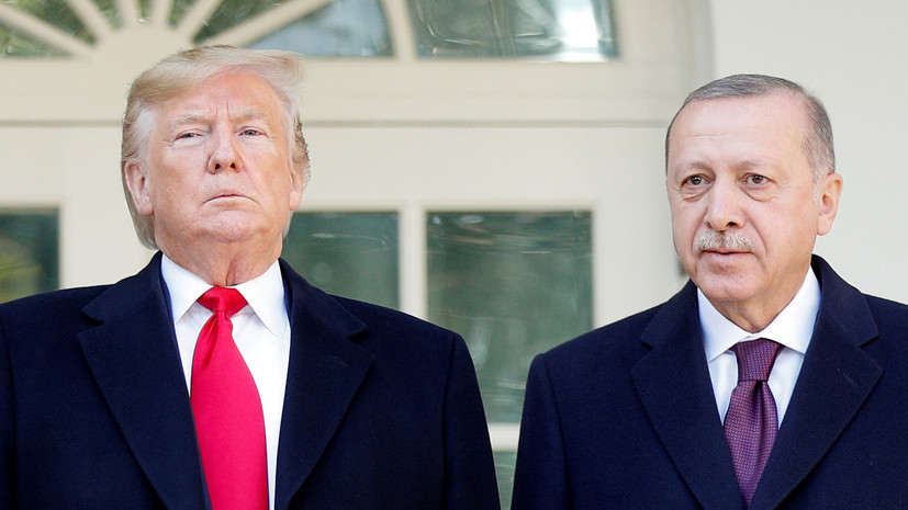 Трамп и Эрдоган по телефону обсудили Ливию