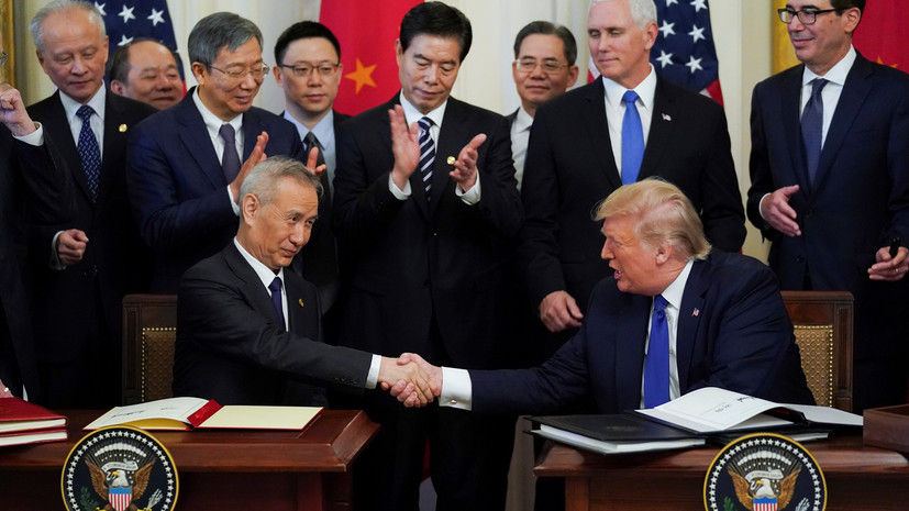 Американист прокомментировал подписание соглашения между США и КНР