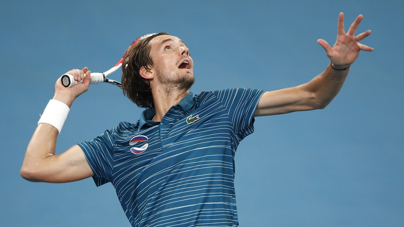 Стал известен соперник Медведева в первом круге Australian Open