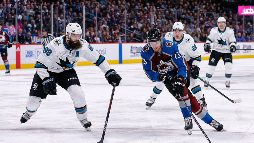 Шайба Ничушкина помогла «Колорадо» разгромить «Сан-Хосе» в матче НХЛ