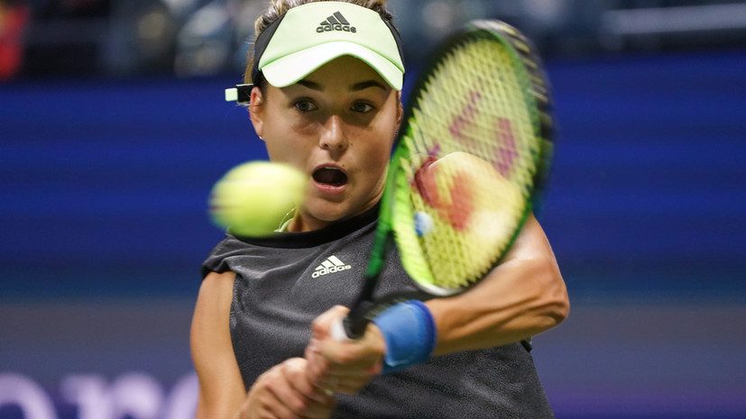 Калинская победила Синьюй и вышла в основную сетку Australian Open