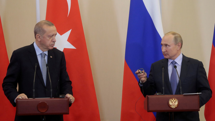 В Кремле анонсировали встречу Путина и Эрдогана в Берлине