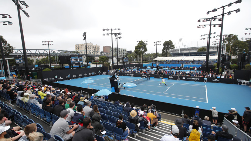 Ряд матчей первого круга Australian Open перенесён из-за дождя