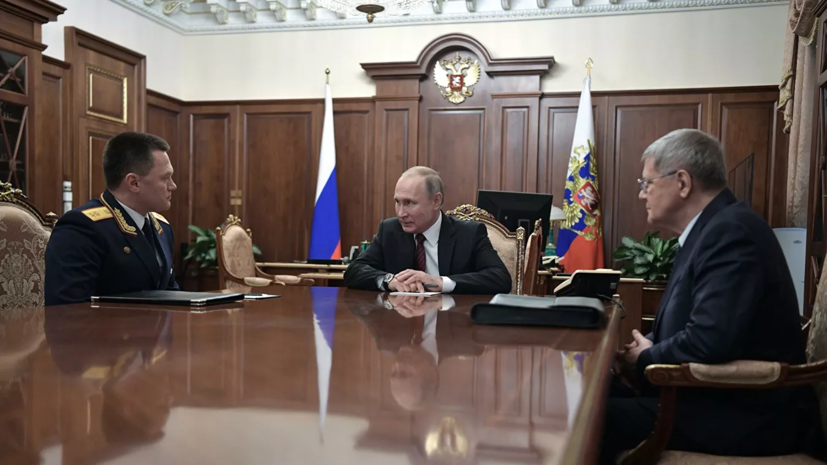 Краснов сообщил Путину о планах на посту генпрокурора