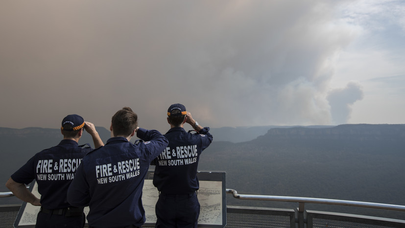 В Австралии потеряли связь с тушившим лесные пожары самолётом