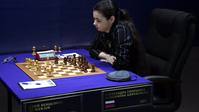 Вэньцзюнь считает, что  Горячкина играла с ней на равных в матче за шахматную корону