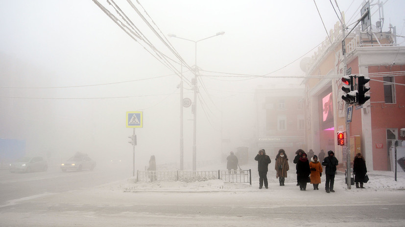 В Якутске отменили занятия в школах из-за сильных морозов