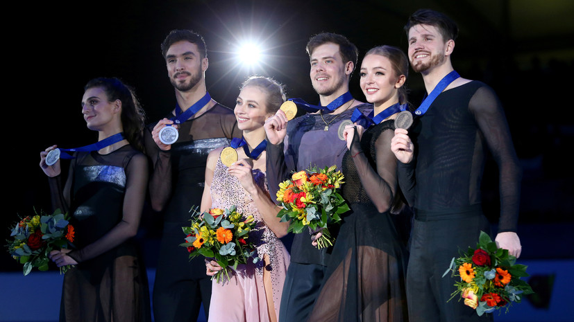 Российские фигуристы впервые с 2006 года завоевали четыре золота на ЧЕ