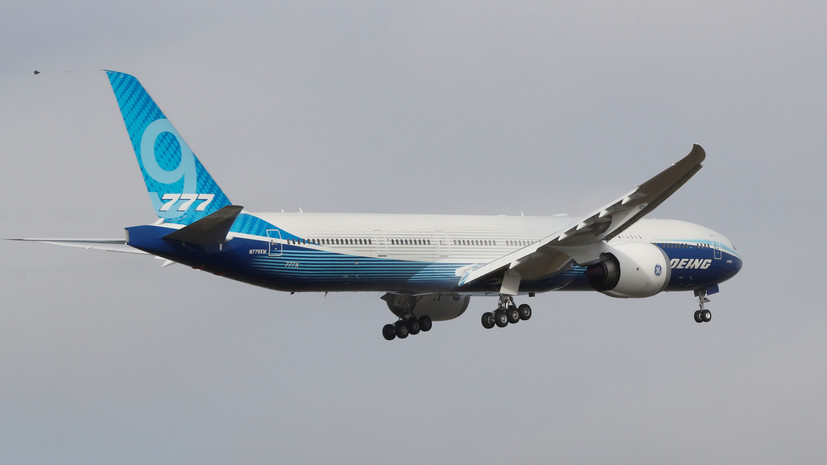 Boeing 777X совершил первый испытательный полёт