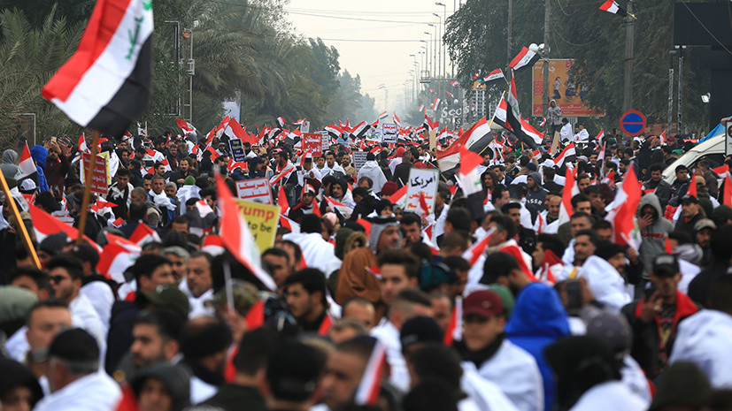 Ожидание выводов: почему в Ираке возобновились протесты против присутствия иностранных военных
