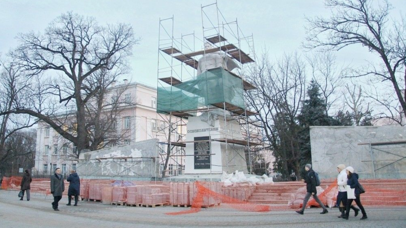 В Краснодаре рассказали о реставрации памятника воинам-освободителям