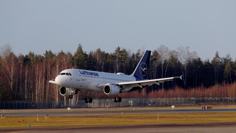 Lufthansa приостановит авиасообщение с Китаем