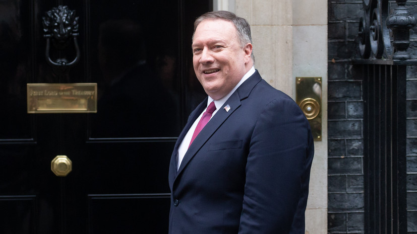 Помпео провёл переговоры с Джонсоном