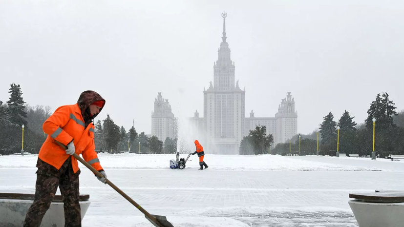 В Москве высота снежного покрова достигла максимума за зиму