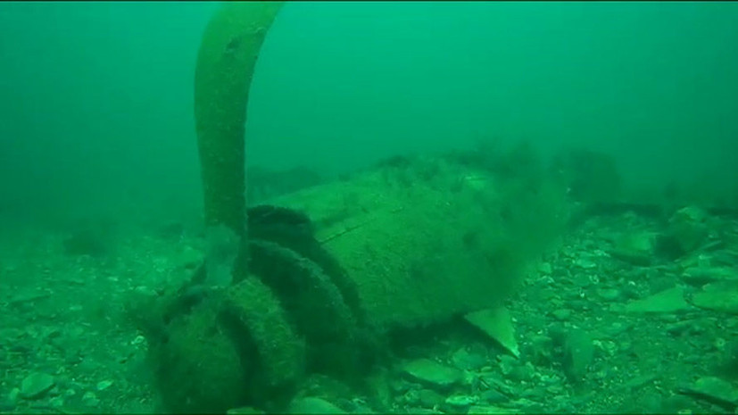 У берегов Новороссийска нашли затонувший штурмовик времён Великой Отечественной войны