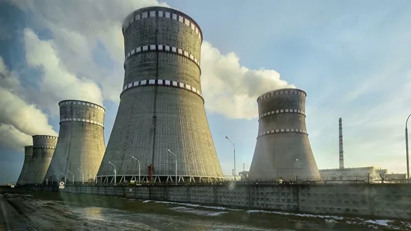 На Ровенской АЭС произошло отключение третьего энергоблока
