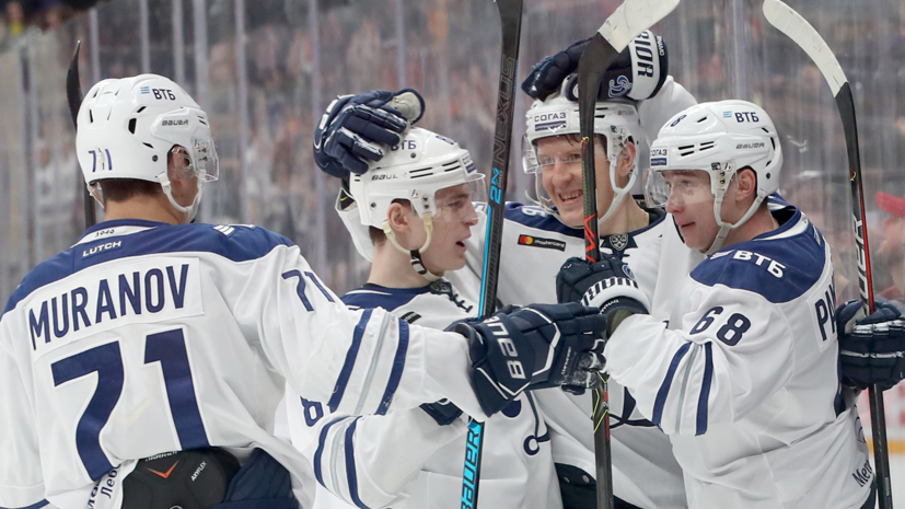 «Динамо» всухую победило «Спартак» в матче КХЛ