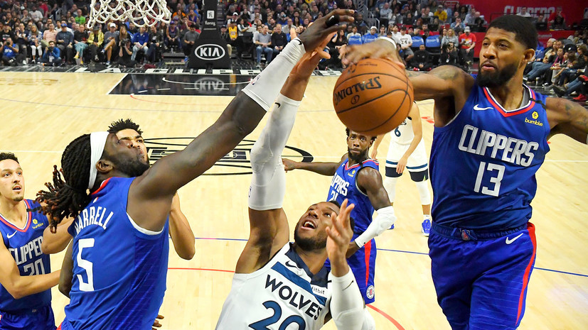 «Клипперс» нанёс «Миннесоте» 11-е поражение подряд в НБА, Леонард установил клубный рекорд