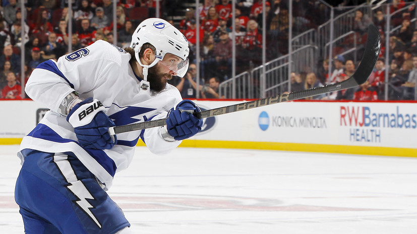 Гол Кучерова помог «Тампе» победить «Сан-Хосе» в НХЛ