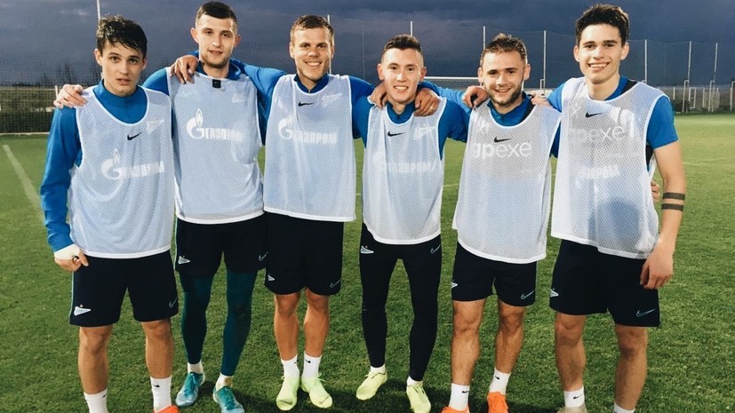 «Зенит-2» опубликовал фотографию с Кокориным со сбора в Турции