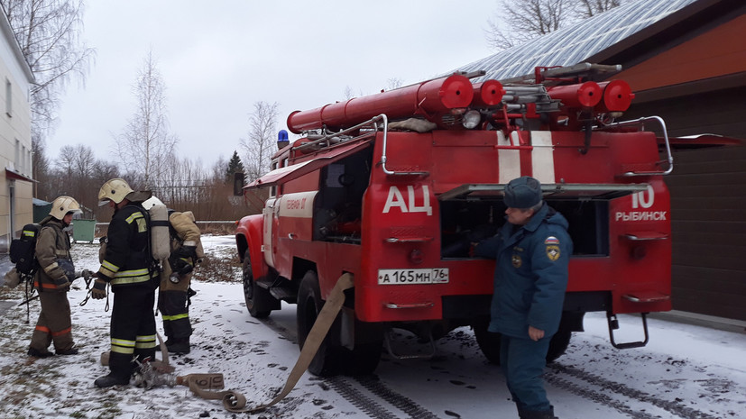 Тела четырёх человек найдены после пожара в Ярославле
