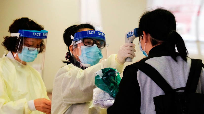 В Китае новым типом коронавируса заразились 16 иностранцев