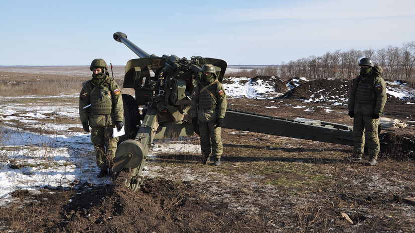 Артиллеристы ЦВО провели учения в Кемеровской области
