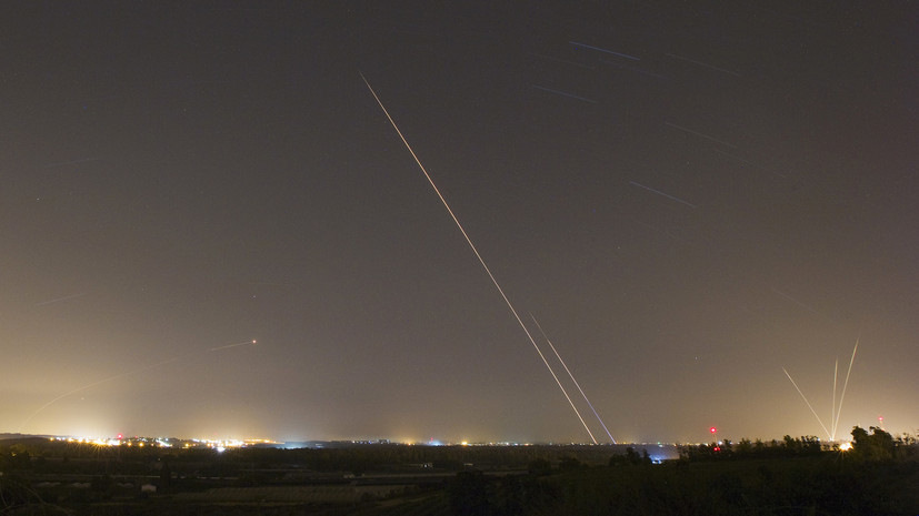 В Израиле заявили о пуске двух миномётных снарядов из сектора Газа