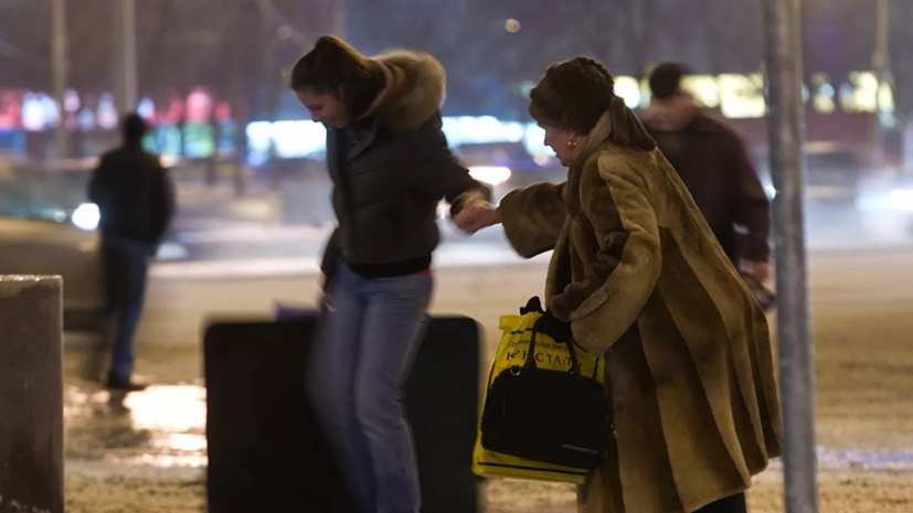 В Москве продлён «жёлтый» уровень опасности из-за ветра и гололедицы