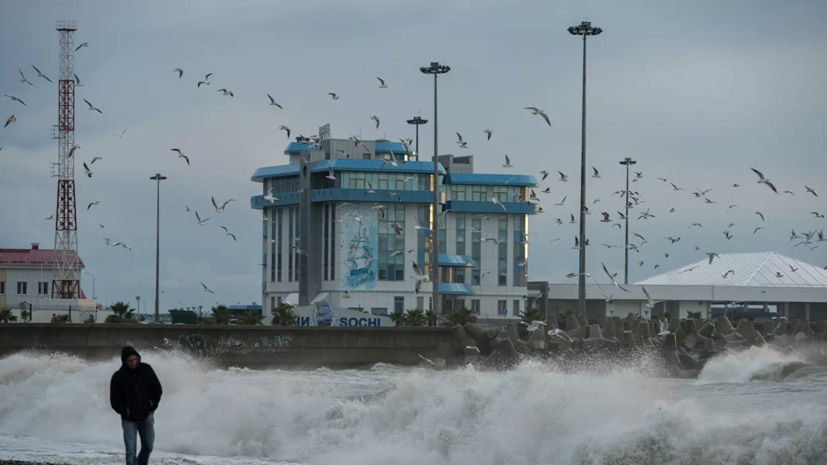 Все службы в Сочи перешли в режим повышенной готовности из-за непогоды