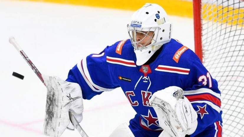 Самонов назван лучшим игроком сборной России в матче Еврохоккейтура с Финляндией