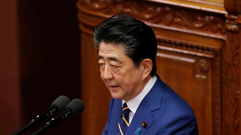 Абэ выступил за взаимовыгодные решения спорных вопросов с Россией