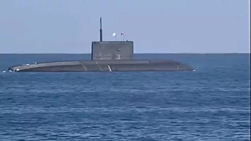 Экипаж подлодки ЧФ «Ростов-на-Дону» провёл учение по эвакуации