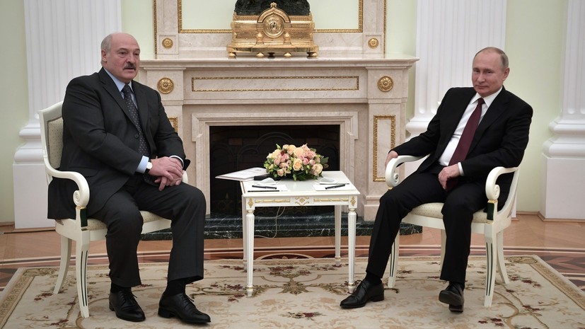 Лукашенко и Путин дошли «до глубины седых времён» в личных переговорах