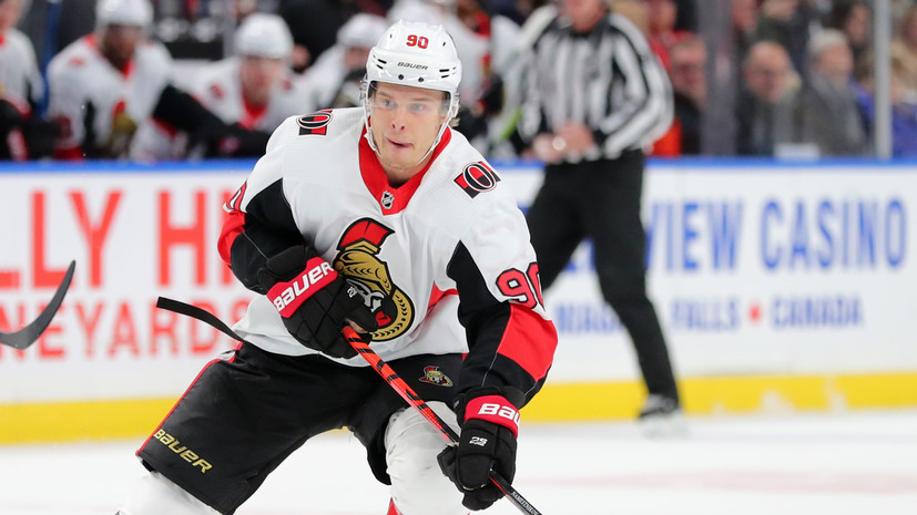 Хоккеист «Оттавы» Наместников может пропустить матч после попадания шайбы в лицо