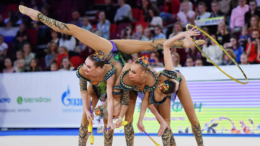 Россиянки победили во всех упражнениях на этапе Гран-при по художественной гимнастике в Москве