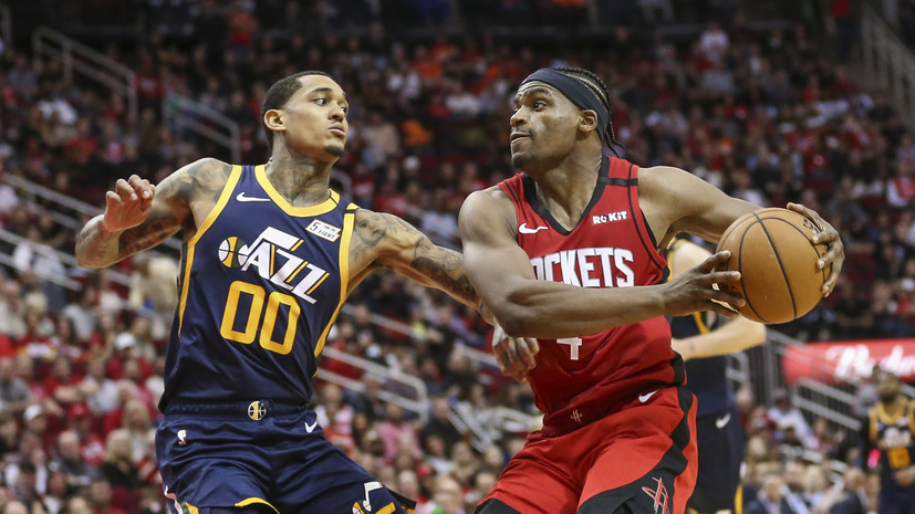 Трипл-дабл Хардена не спас «Хьюстон» от поражения в матче НБА с «Ютой»