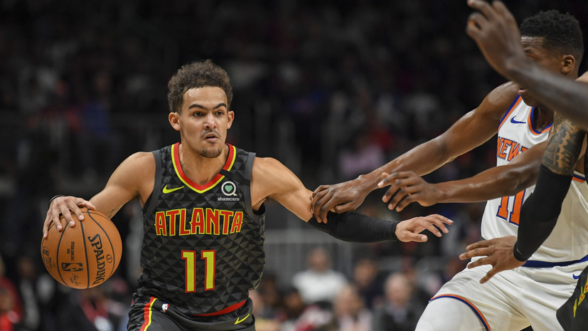 «Атланта» обыграла «Нью-Йорк» в матче НБА с двумя овертаймами, Янг набрал 48 очков