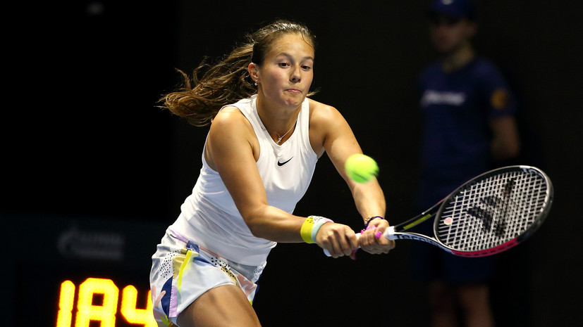Александрова обыграла Касаткину на турнире WTA в Санкт-Петербурге