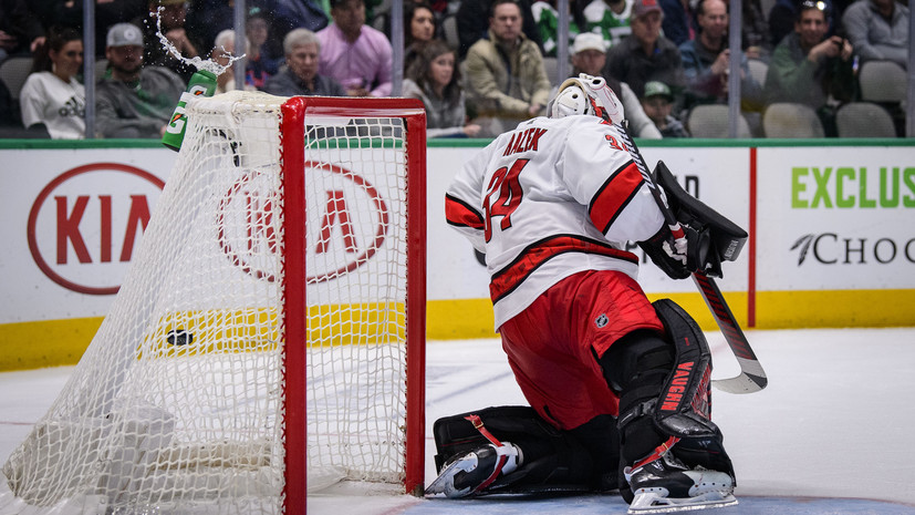 «Даллас» взял верх над «Каролиной» в НХЛ, Гурьянов забросил одну шайбу